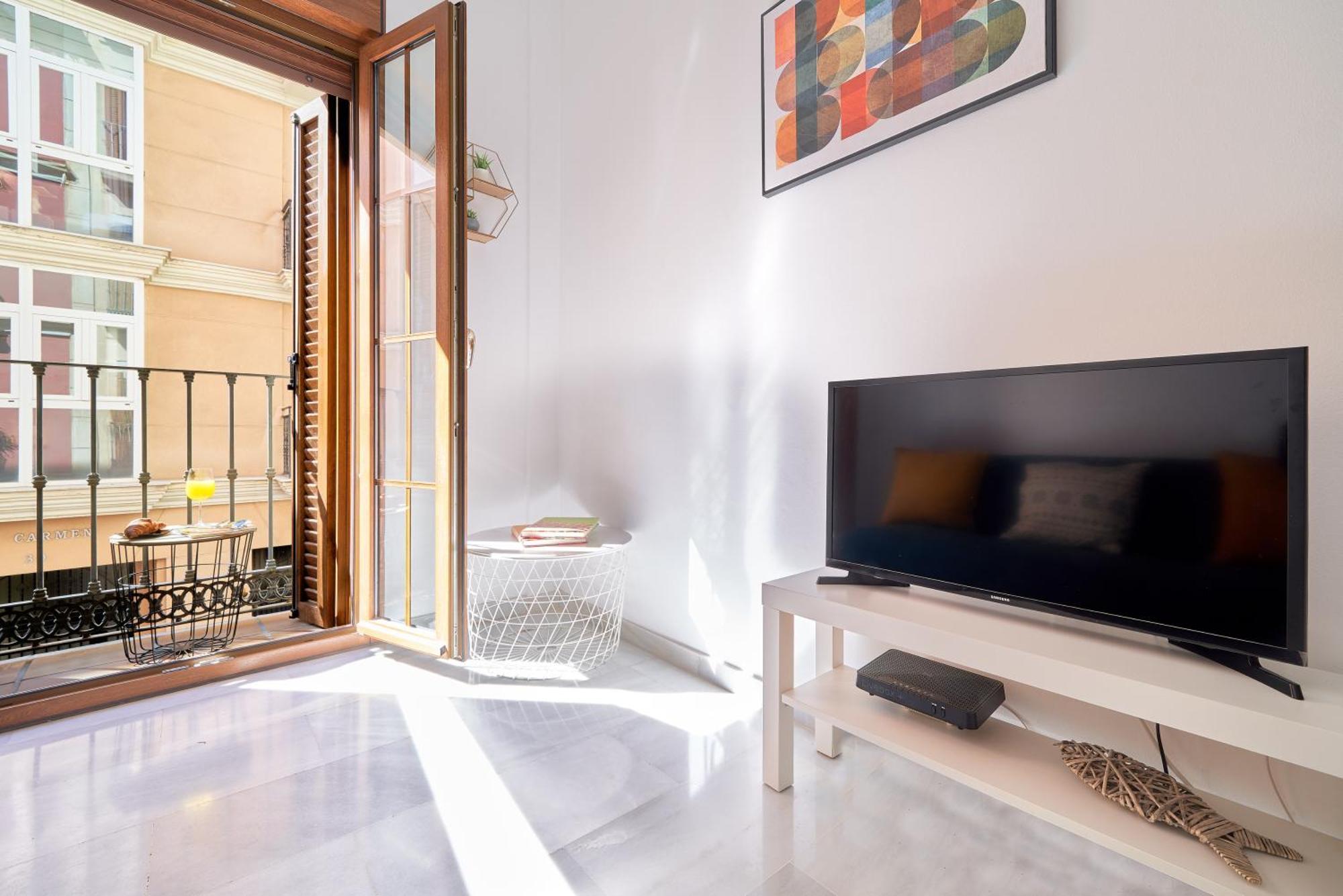 Apartamento En El Centro, Tranquilo Y Luminoso Málaga Exterior foto